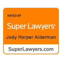 Rated By Super Lawyers | Rising Stars | Jody Harper Alderman | SuperLawyers.com